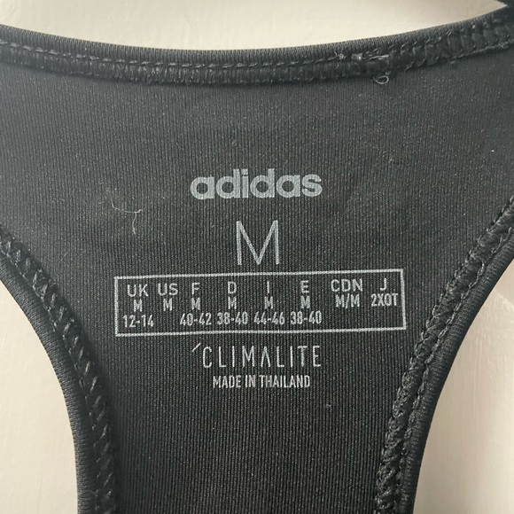 Adidas Black Climalite Sports Top - Picture 2 of 3